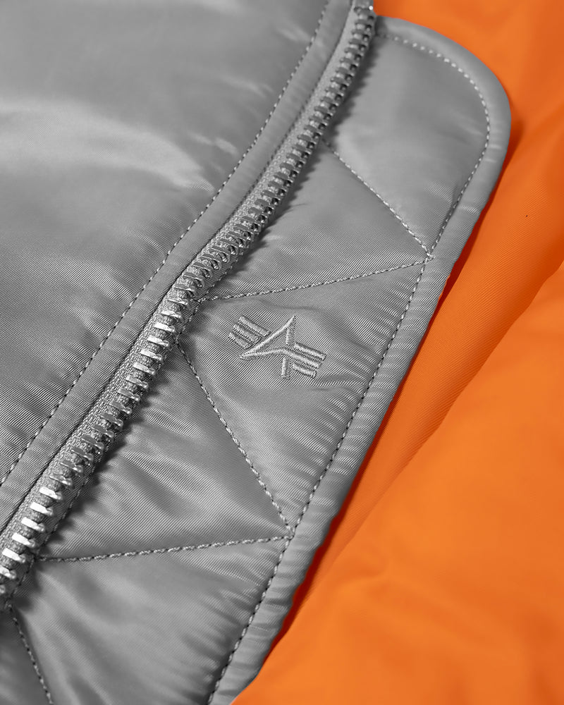 Patta x Alpha Industries MA-1 Celebration Jacket (Silver/Orange)