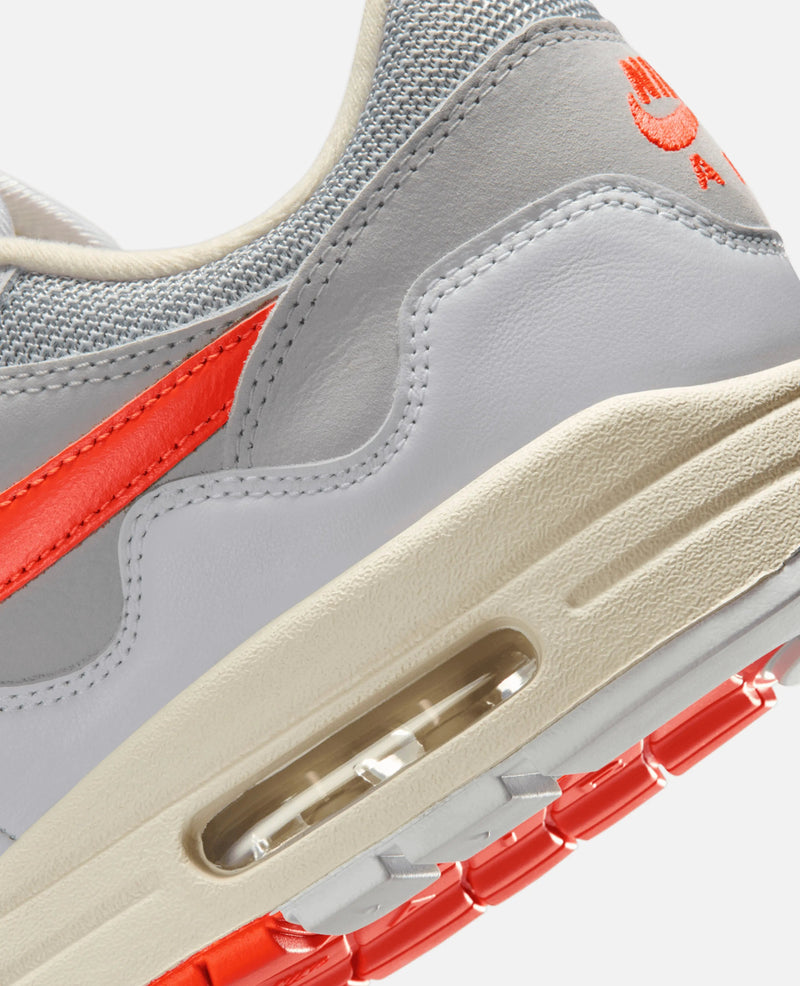 RAFFLE: Patta X Nike Air Max 1 (White/Hyper Crimson-Pure Platinum)