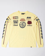 byParra Never Sinister Long Sleeve T-Shirt (Yellow)