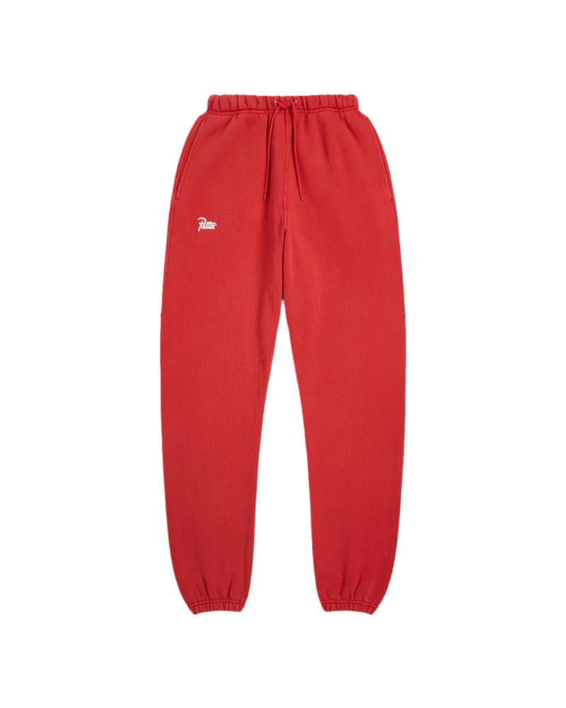 Patta Washed Classic Jogging Pants (Haute Red)