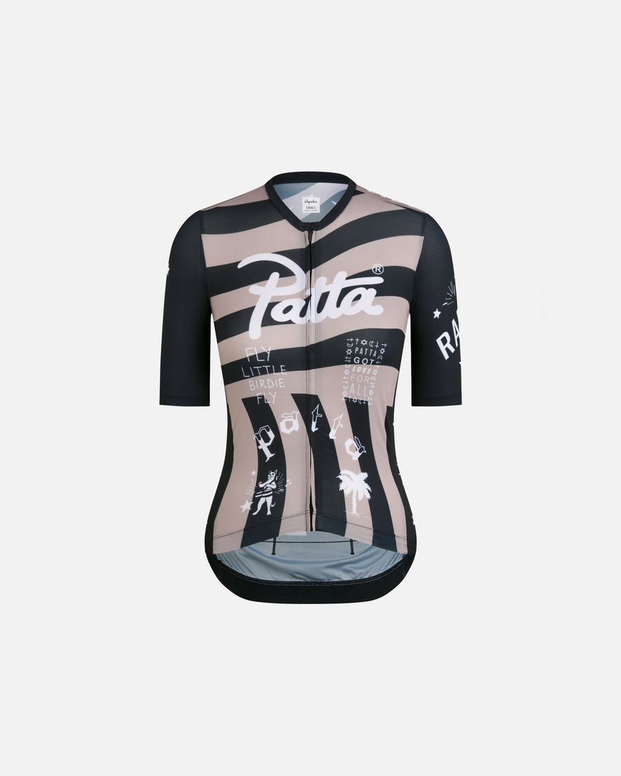Patta x Rapha Women's Pro Team Training Jersey (Black/Stone)