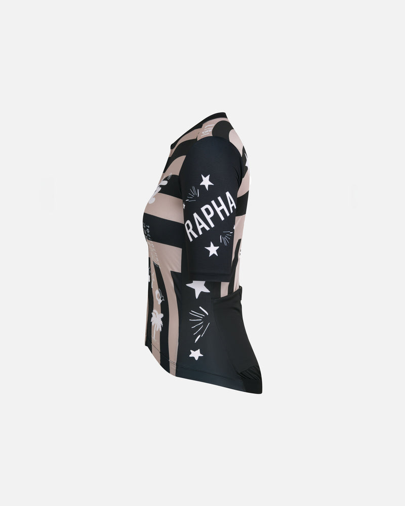 Patta x Rapha Women's Pro Team Training Jersey (Black/Stone)