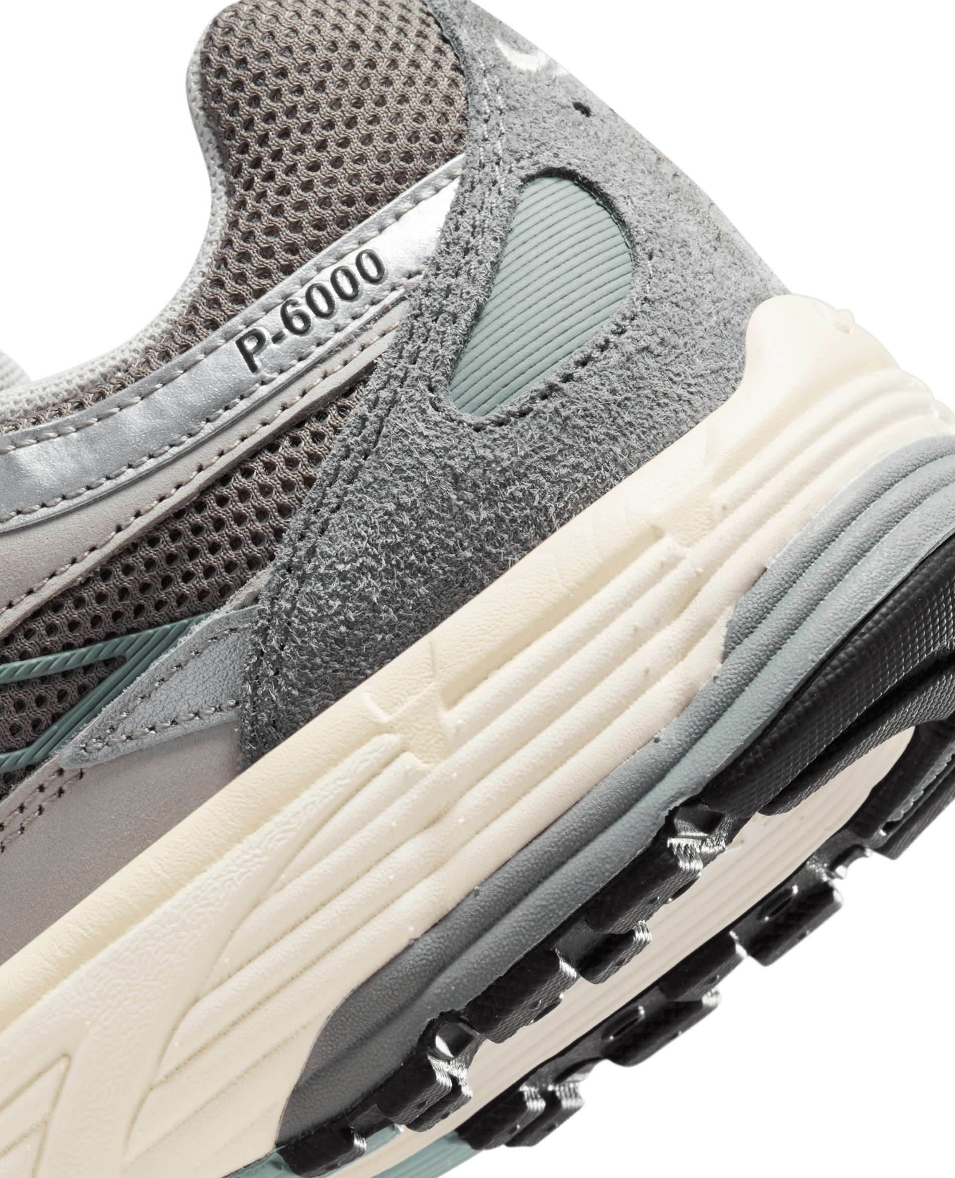 Nike Nike P-6000 (Flat Pewter/White-Lt Iron Ore)