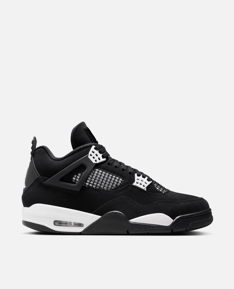 Air Jordan 4 Retro "White Thunder" (Black/White-Black)