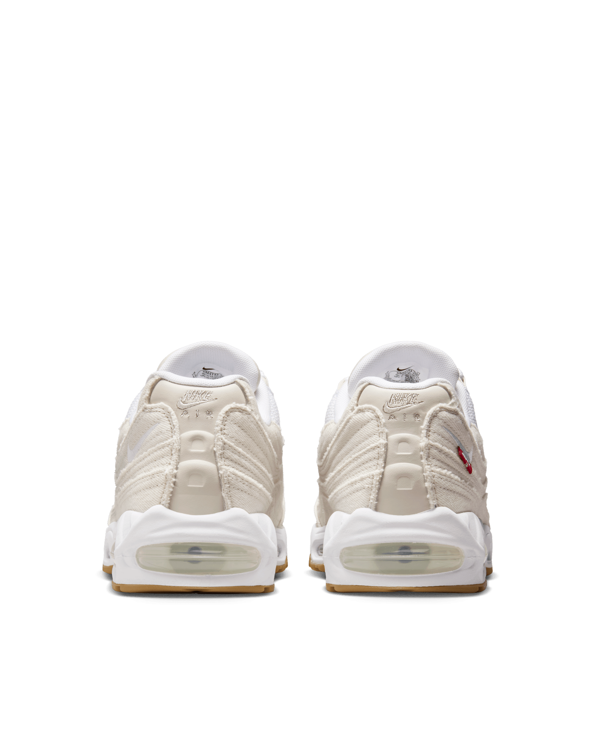 Nike Air Max 95 OG (LT Orewood BRN/White-Gym Red)
