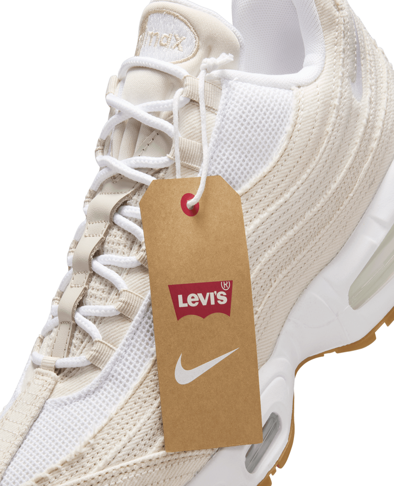 Nike Air Max 95 OG (LT Orewood BRN/White-Gym Red)
