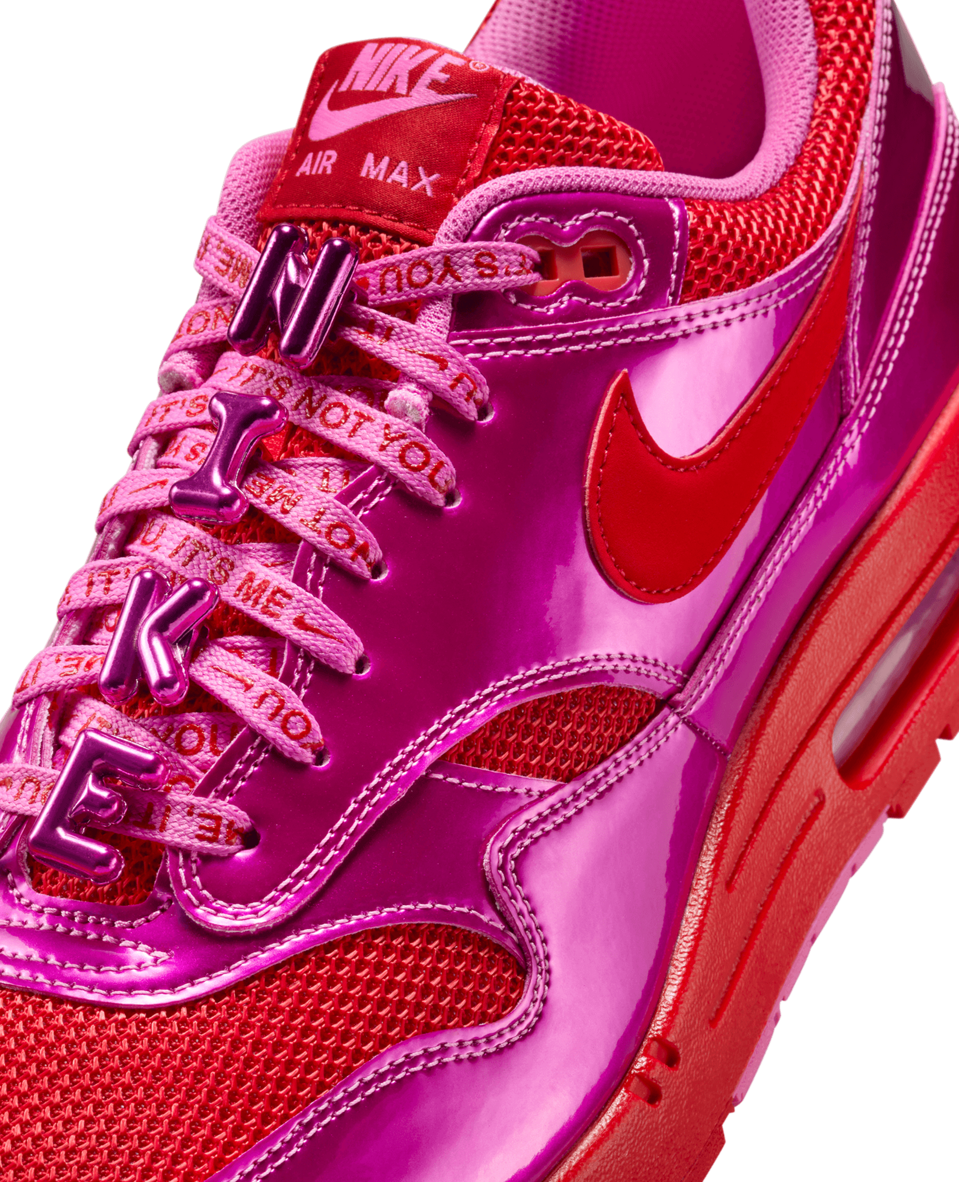 Nike Air Max 1 Premium (Playful Pink/University Red-Playful Pink)