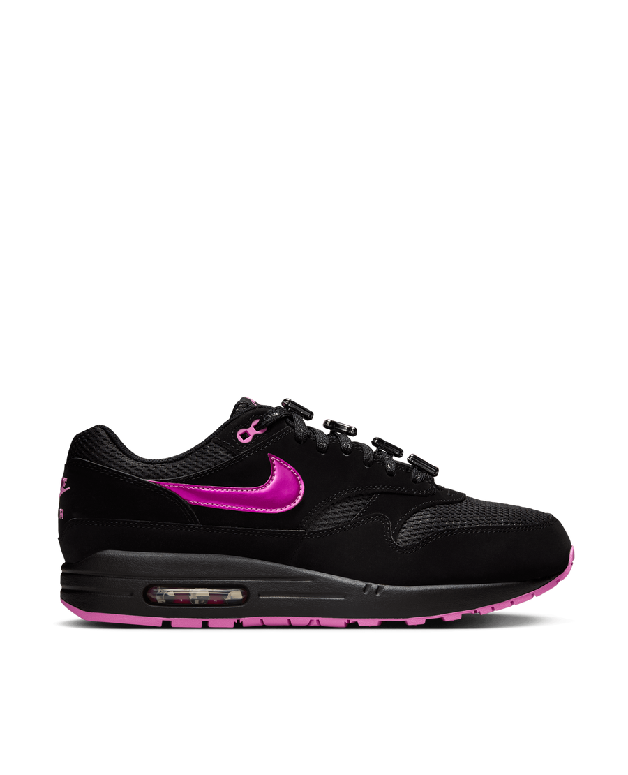 Nike Air Max 1 Premium (Black/Playful Pink-University Red)