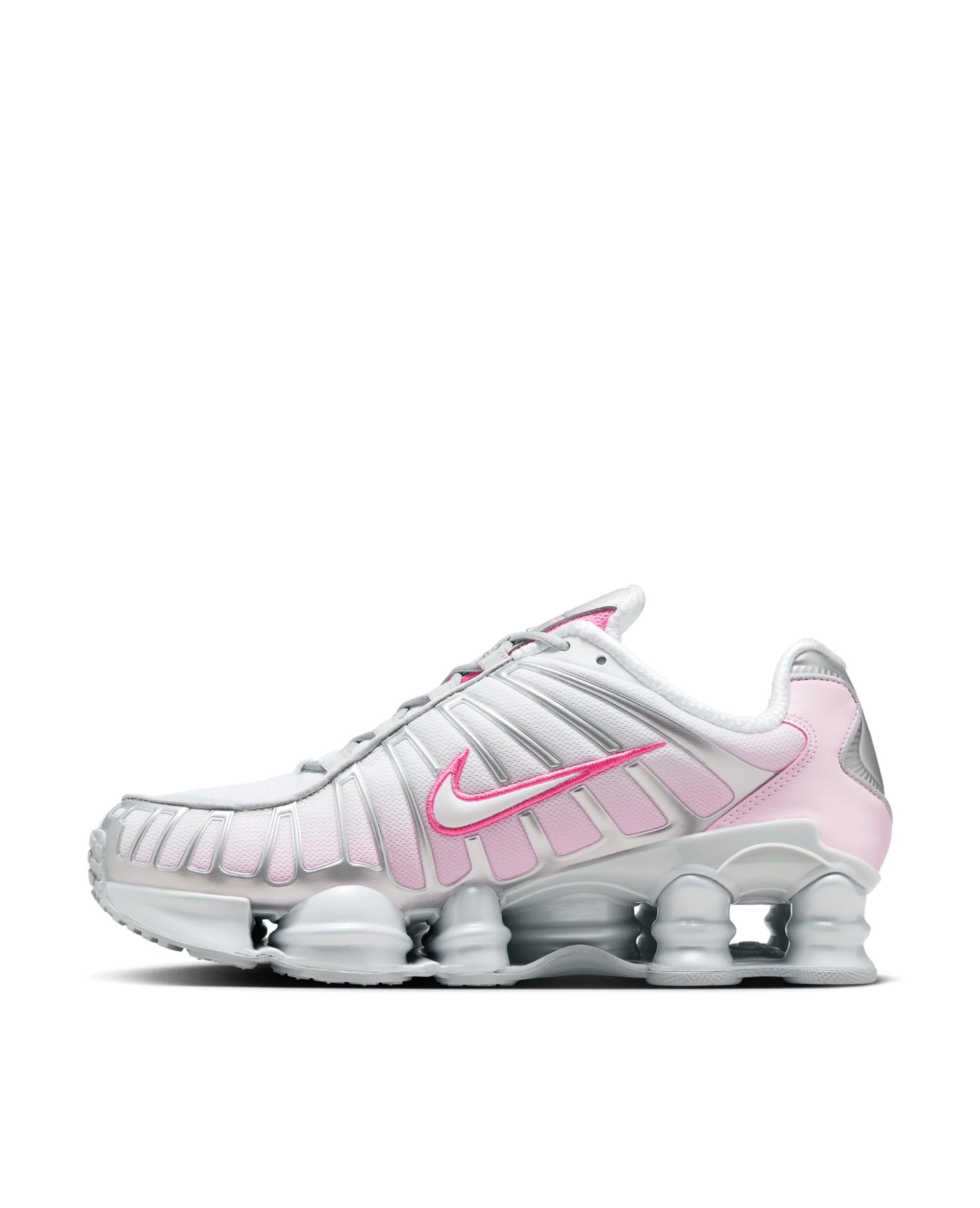 Nike WMNS Shox TL (MTLC Plantinum/Pinksicle-Pink Foam-White)