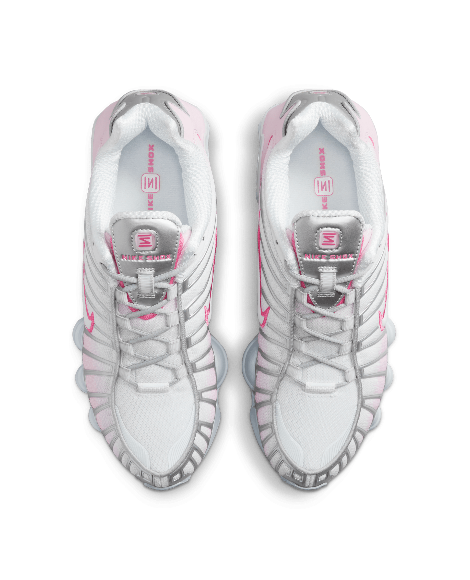 Nike WMNS Shox TL (MTLC Plantinum/Pinksicle-Pink Foam-White)
