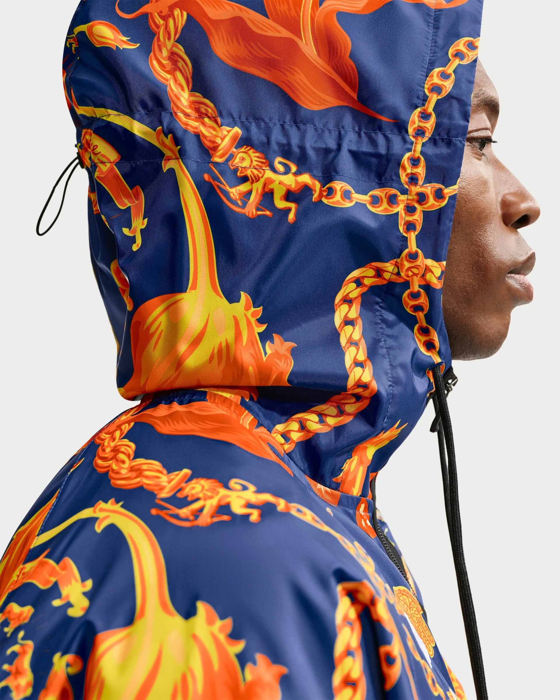 Patta x Nike KNVB Anthem Jacket (Deep Royal/Orange)