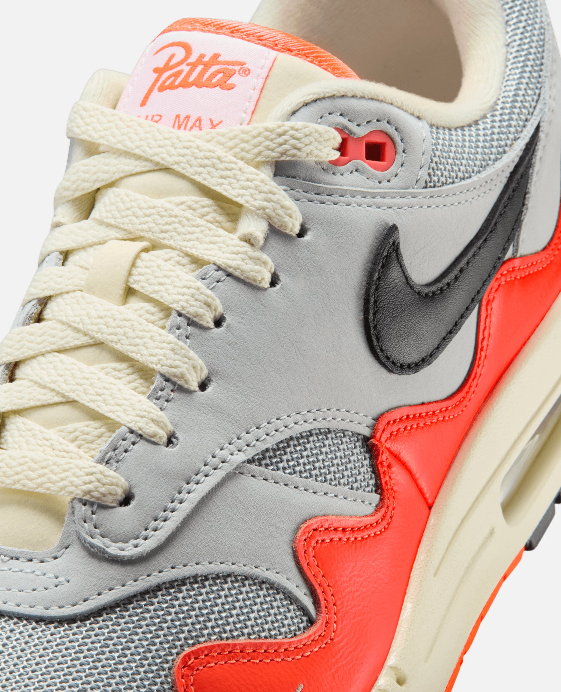 Patta x Nike Air Max 1 (Hyper Crimson/Black-Pure Platinum)