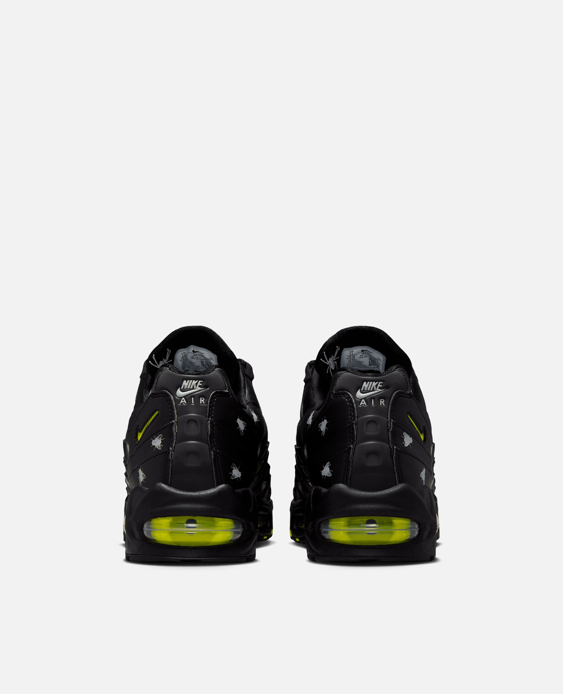 Nike Air Max 95 Premium (Black/Neon Yellow-Black-MTLC Dark Grey)