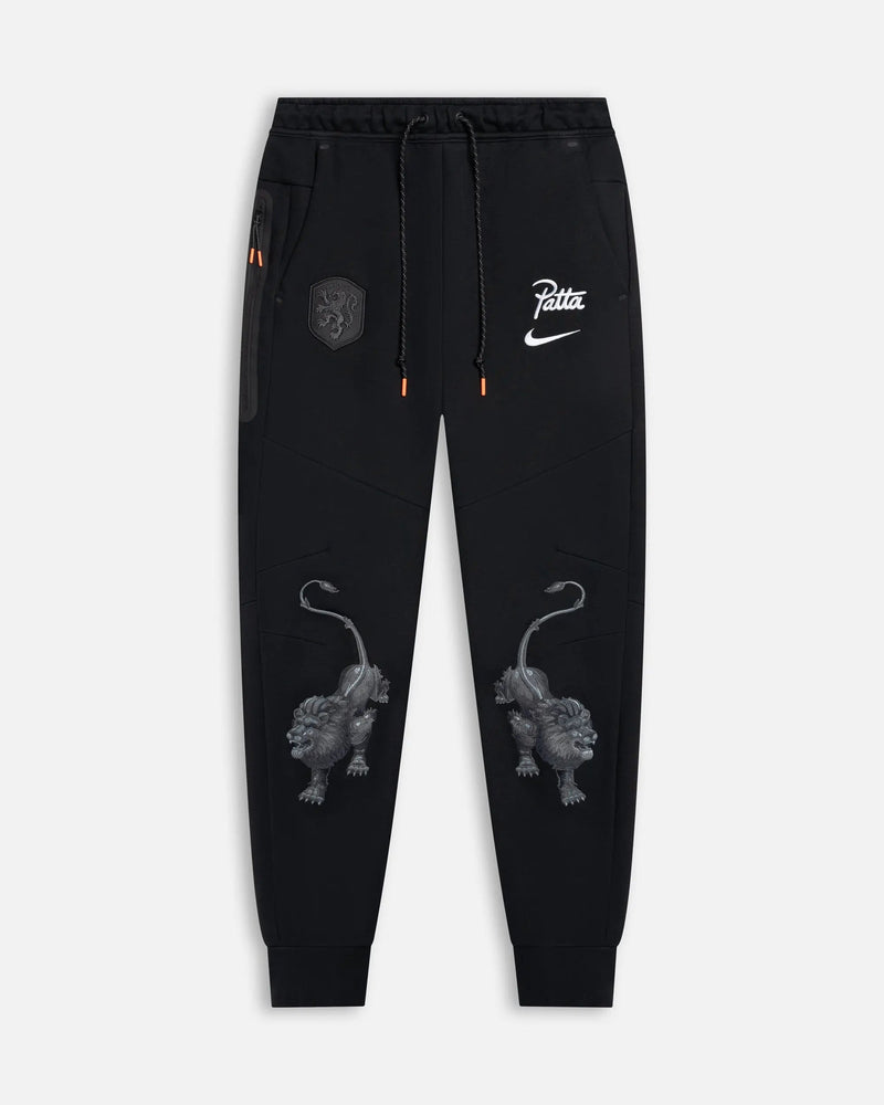 Patta x Nike KNVB Tech Fleece Jogger (Black/White)