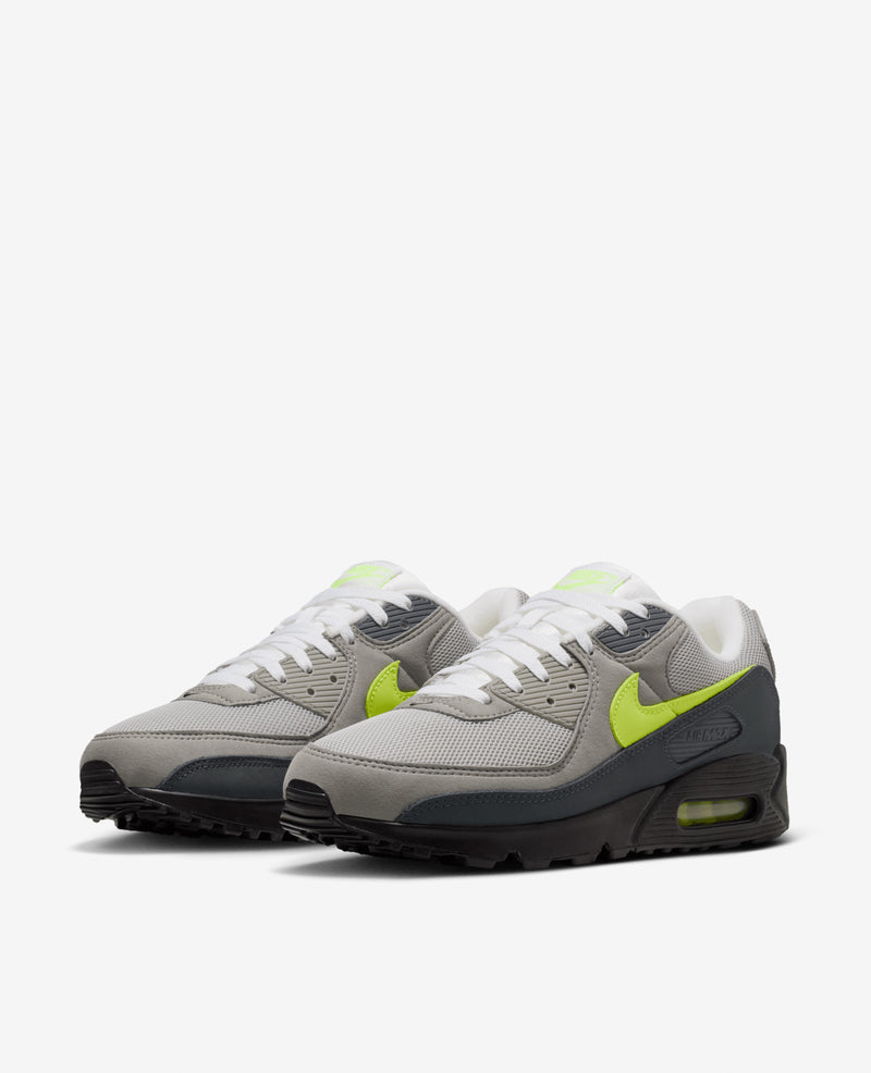 Nike Air Max 90 (Black/Neon Yellow-Anthracite-Light Charcoal-Pearl Grey-White)