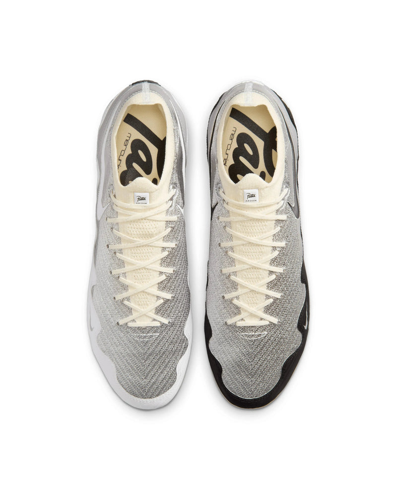 Patta x Nike Mercurial Vapor 16 Elite (Chrome/Black-White)
