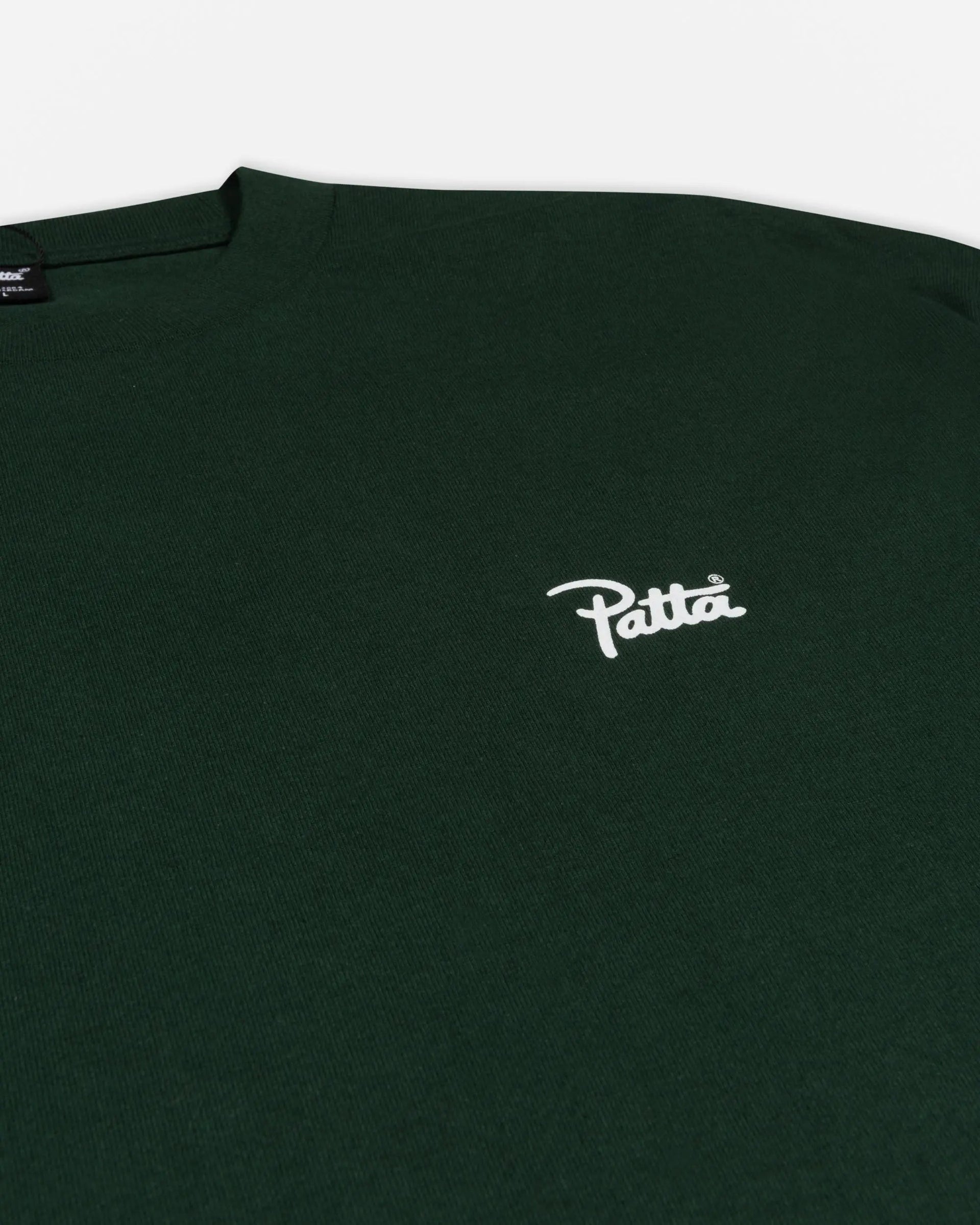 Patta Script Logo T-Shirt (Pine Grove)