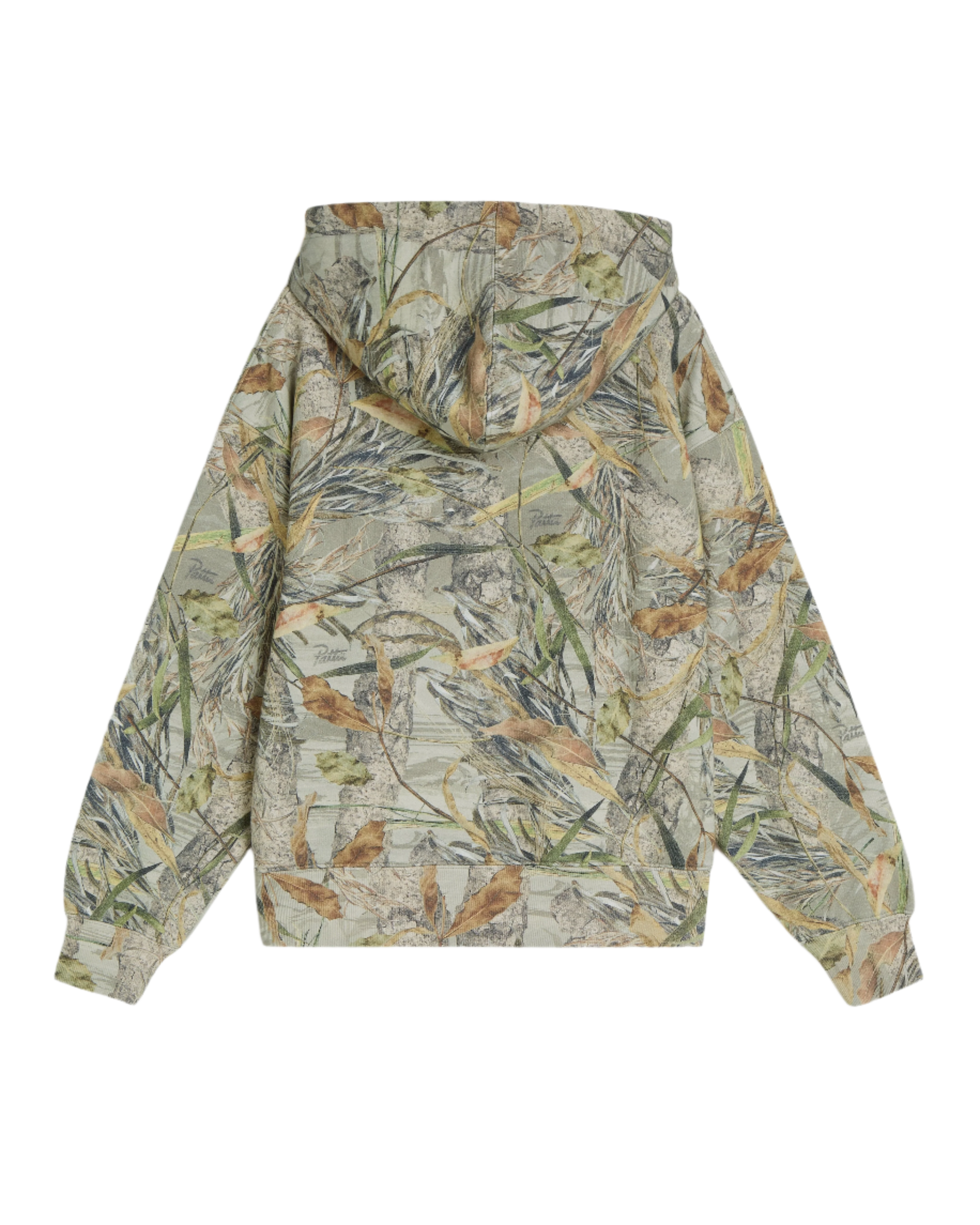 Patta Nature Print Boxy Hooded Sweater (Nature Print)