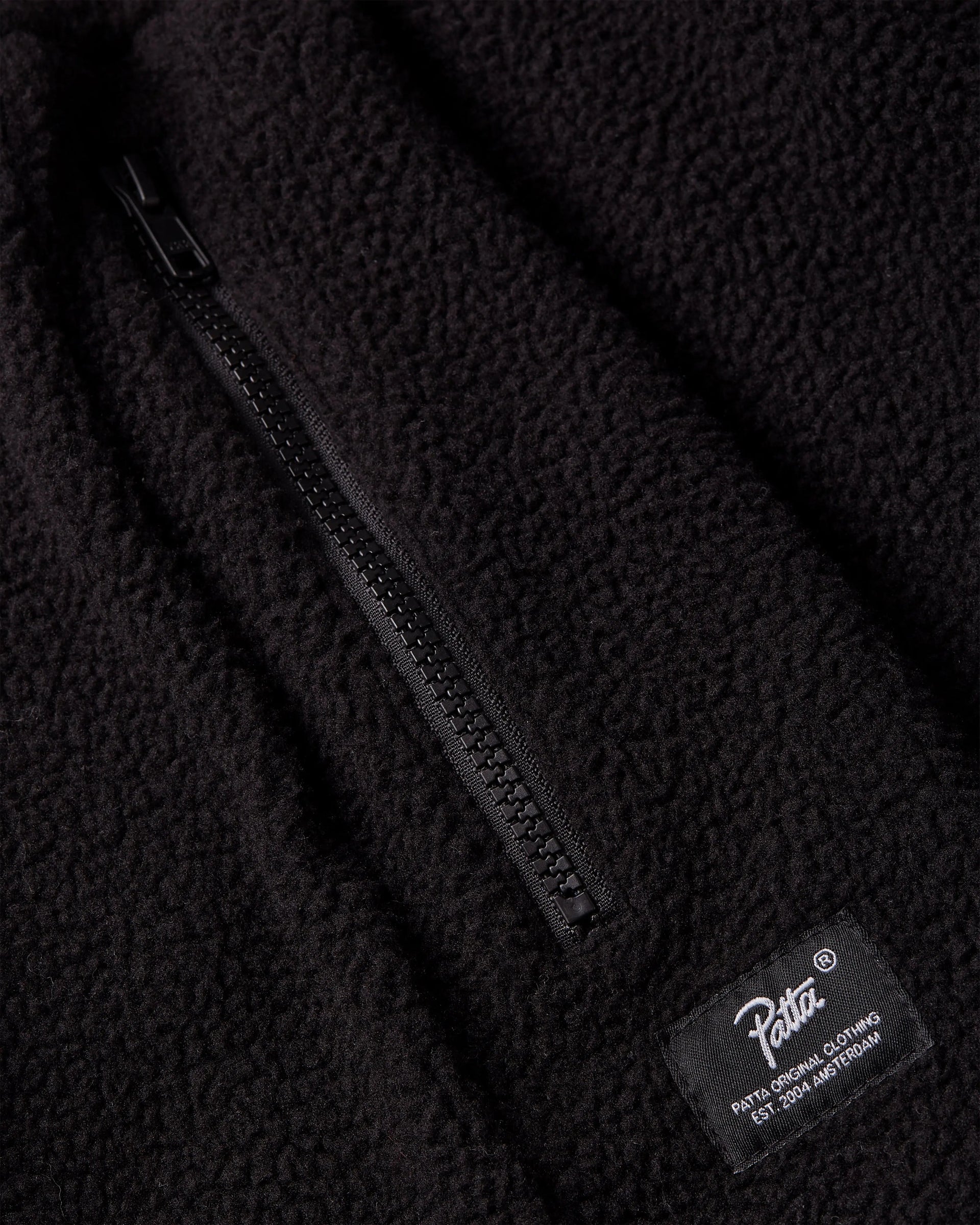 Patta Polartec Sherpa Fleece Pants (Black)