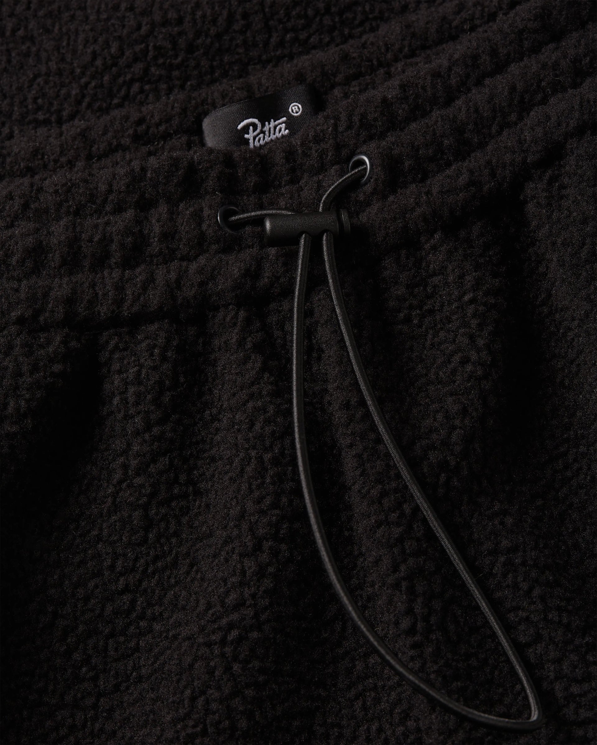 Patta Polartec Sherpa Fleece Pants (Black)