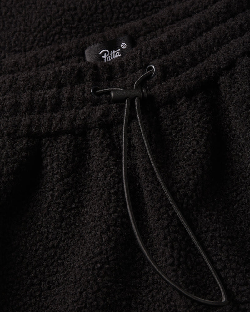Patta Polartec Sherpa Fleece Pants (Black)