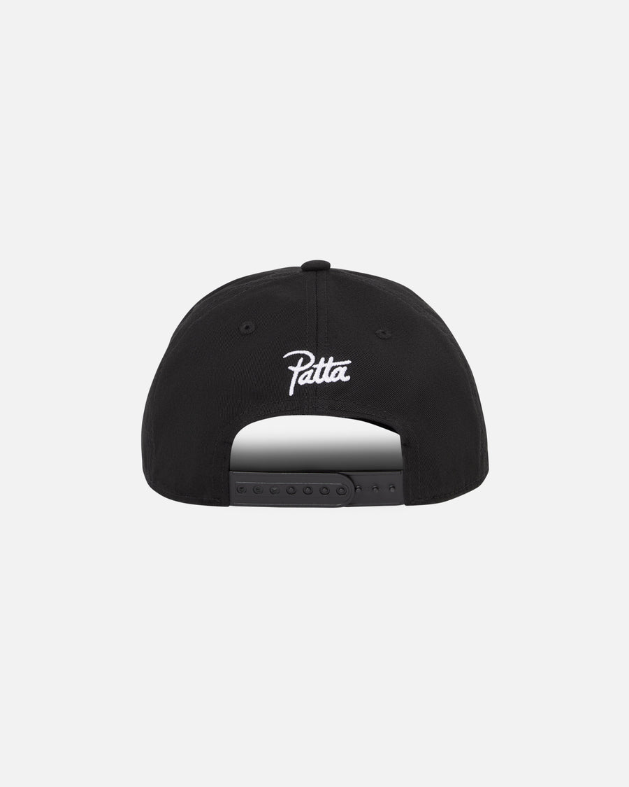 Patta Arc logo Snapback Cap (Black/Blue (Black)