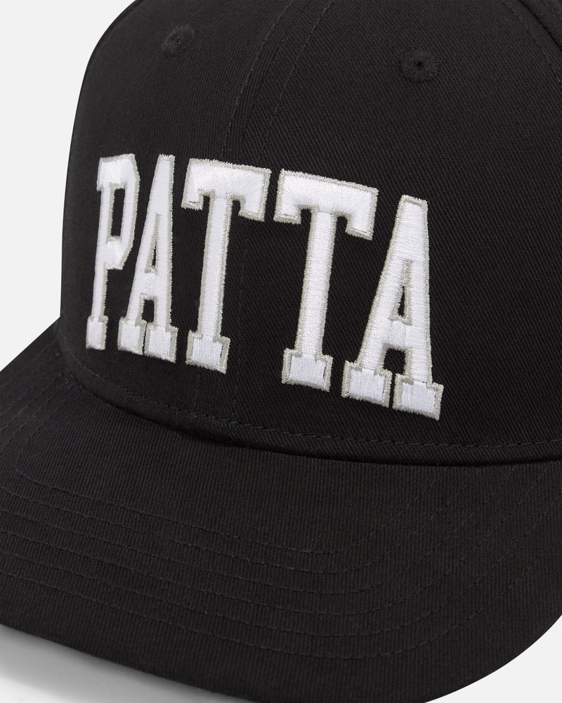 Patta Arc logo Snapback Cap (Black/Blue (Black)