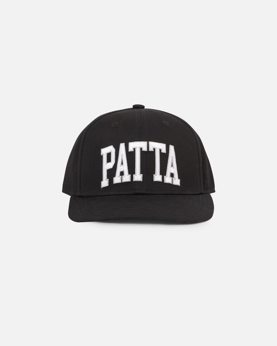 Patta Arc logo Snapback Cap (Black/Blue (Black)