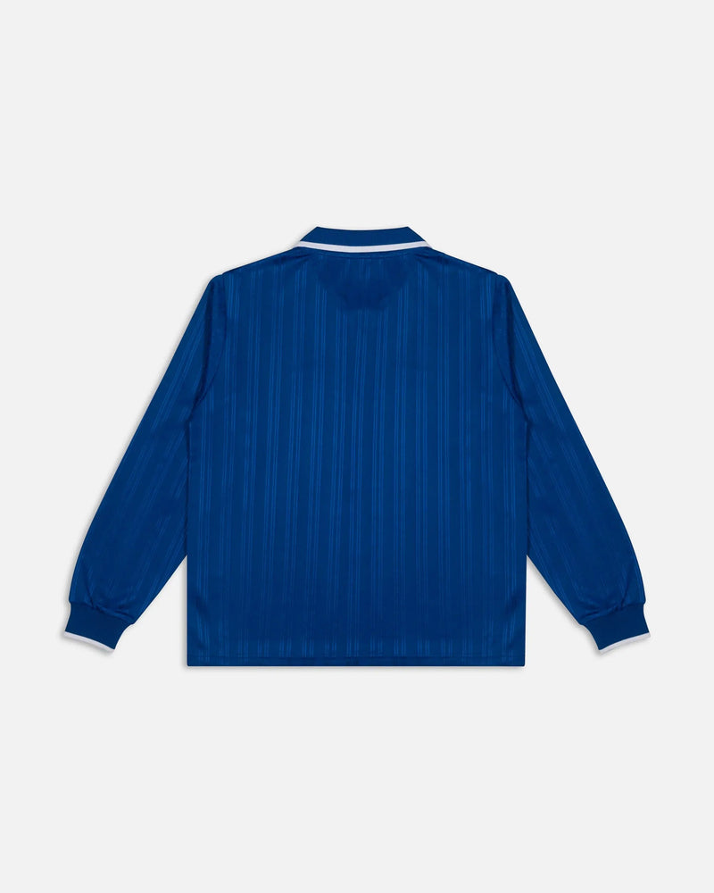 Patta Jacquard Striped Long Sleeve Jersey (Monaco Blue )