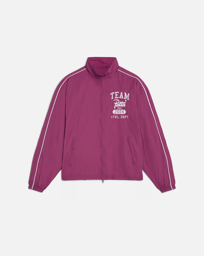 Patta Athletic Nylon Track Jacket (Boysenberry)