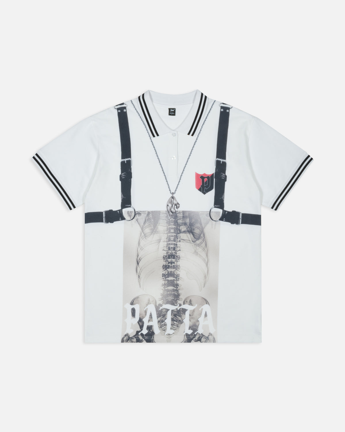 Patta X-Ray Polo Shirt (White)