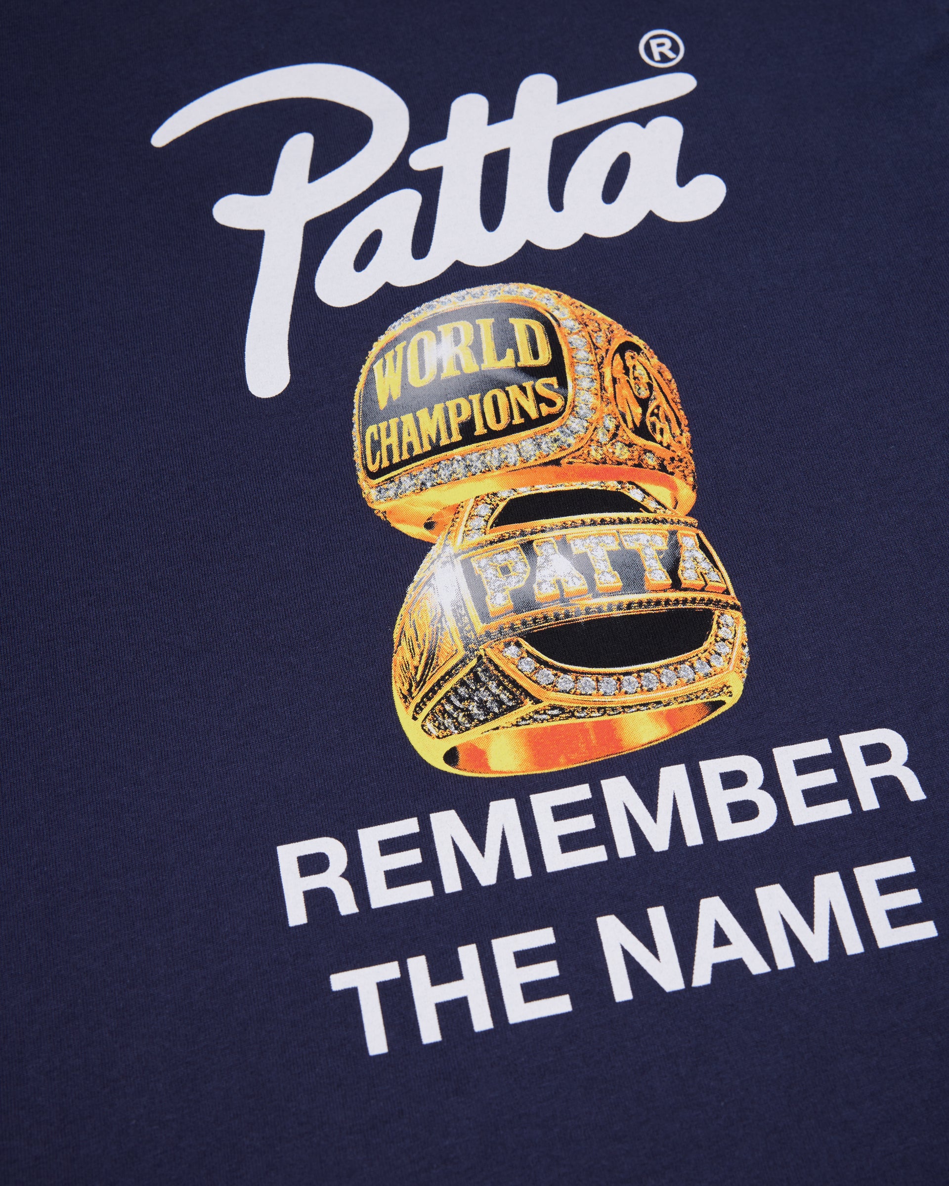 Patta Kids Championship T-Shirt (Black Iris)