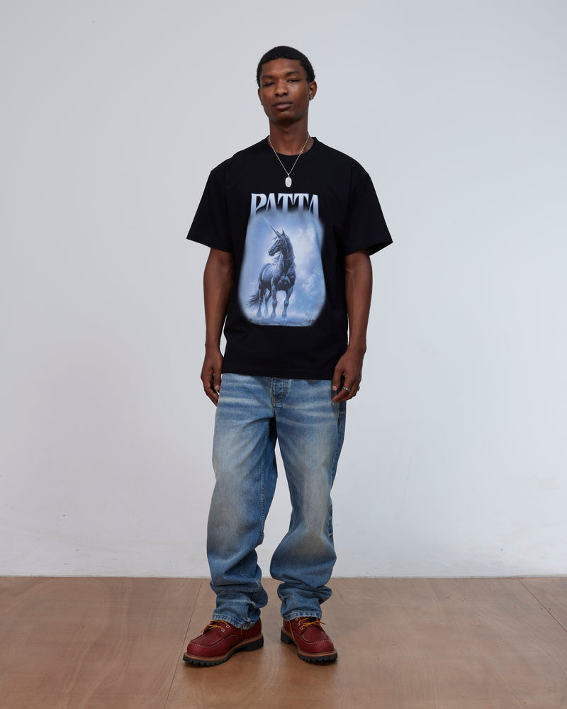 Patta Unicorn T-Shirt (Black)
