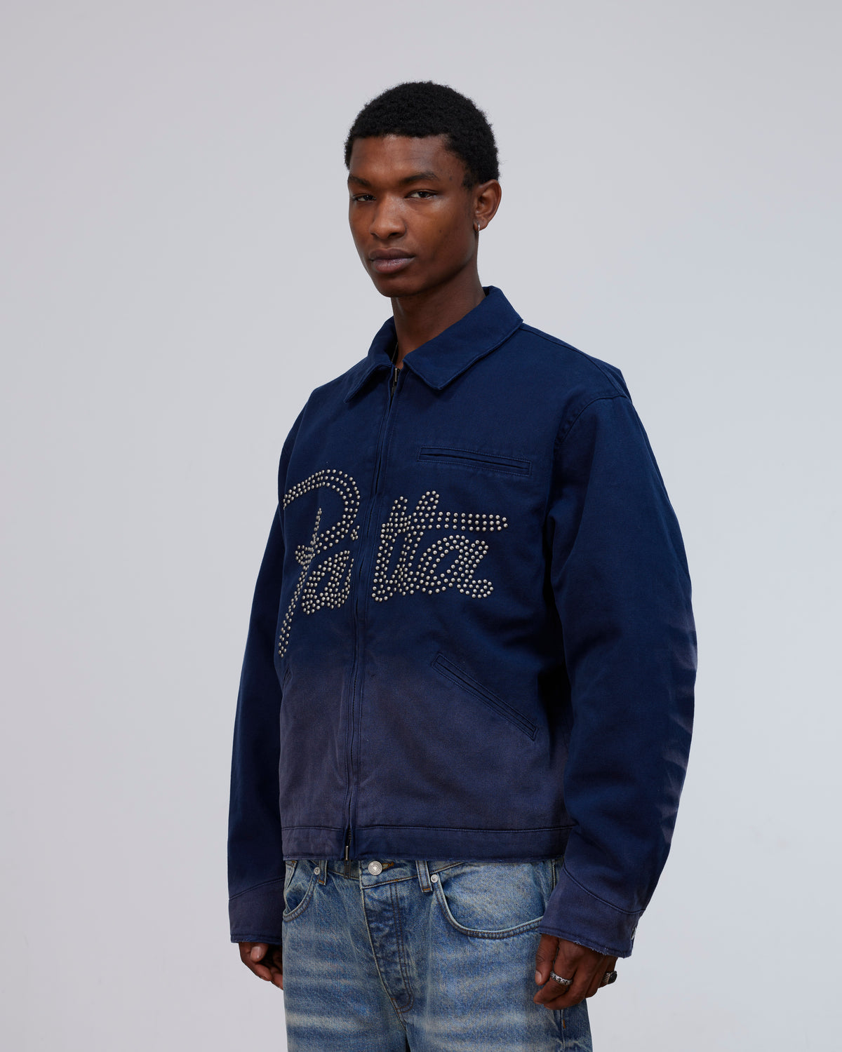 Patta Canvas Workwear Jacket (Peacoat)