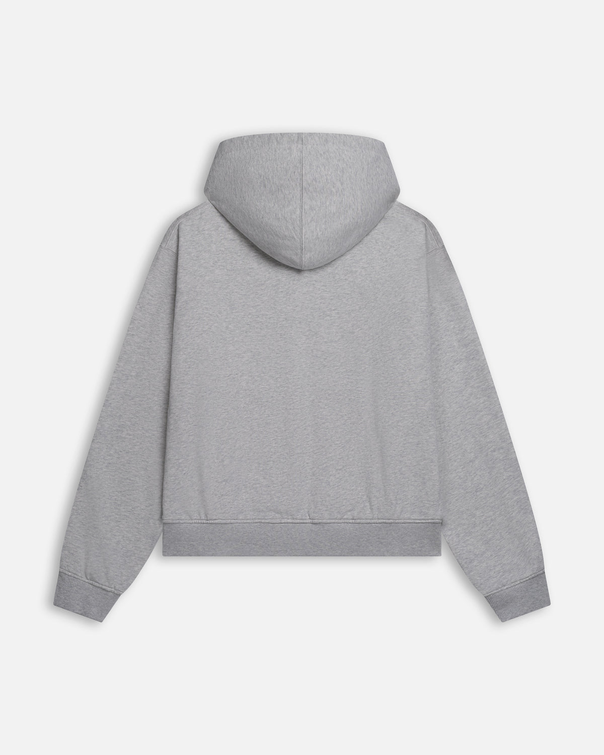 Patta Waffle Reversible Zip Up Hooded Sweater (Grey heather)