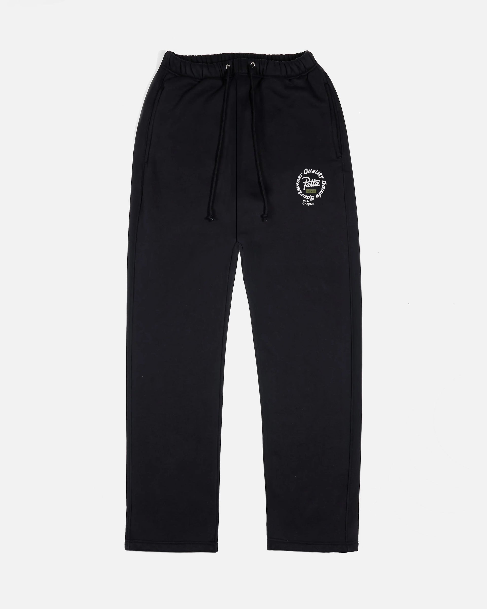 Patta Milano Chapter Straight Leg Jogging Pants (Black)