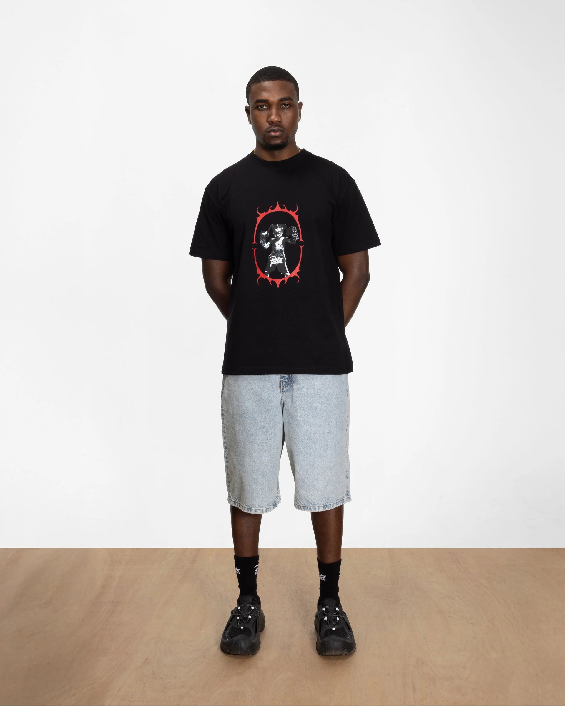 Patta Boxing T-Shirt (Black)