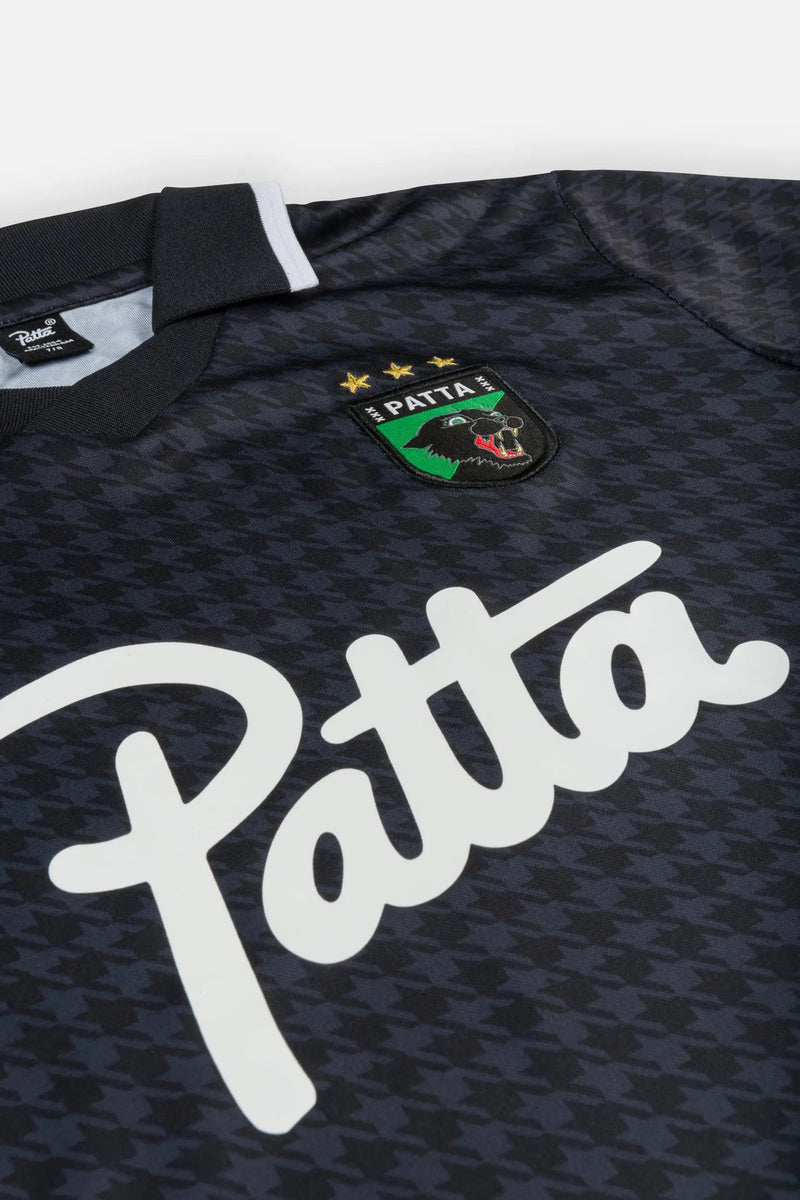 Patta Kids Houndstooth Football Jersey (Ombre Blue)