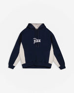 Patta Chenille Logo Hooded Sweater (Black Iris)