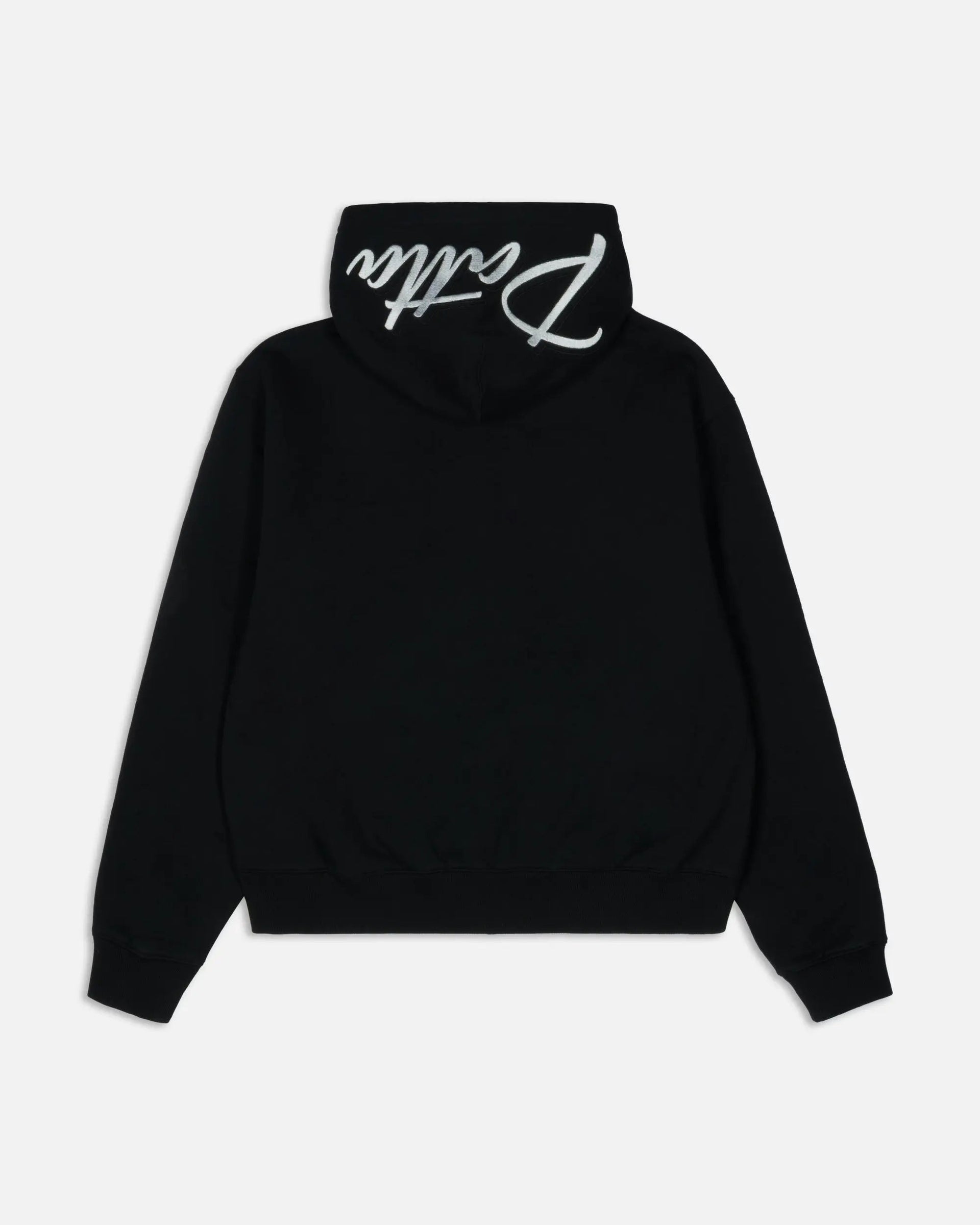Patta Embro Classic Zip Up Hooded Sweater (Black)