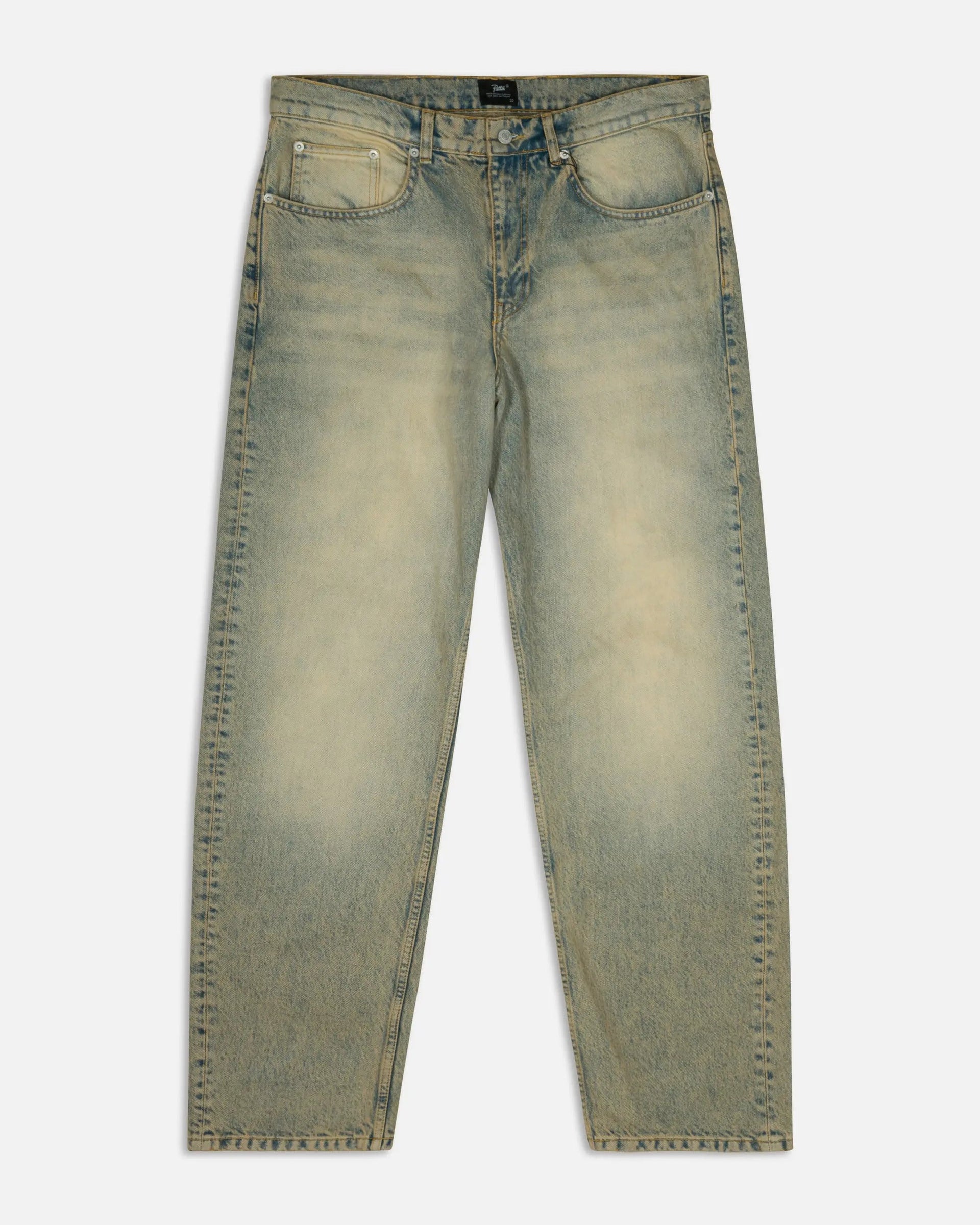 Patta Whiskers Denim Pants (Dark Blue Denim)