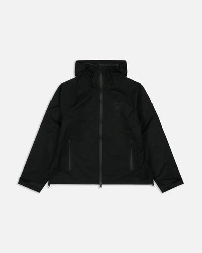 Patta 3M Reflective Waterproof Rain Jacket (Black)