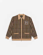 Patta Houndstooth Cardigan (Irish Cream)
