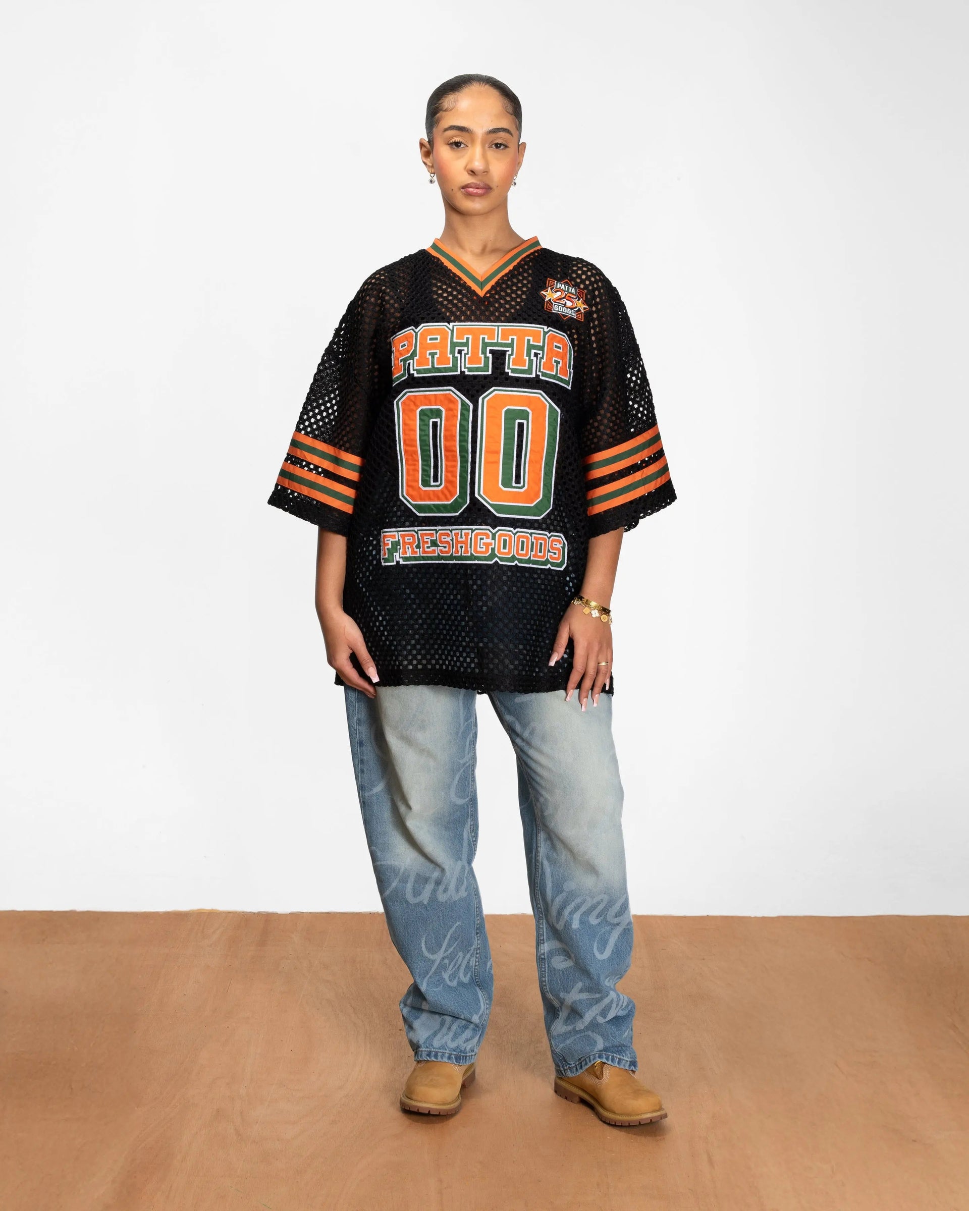 Patta x Joe Freshgoods Football Top (Black)