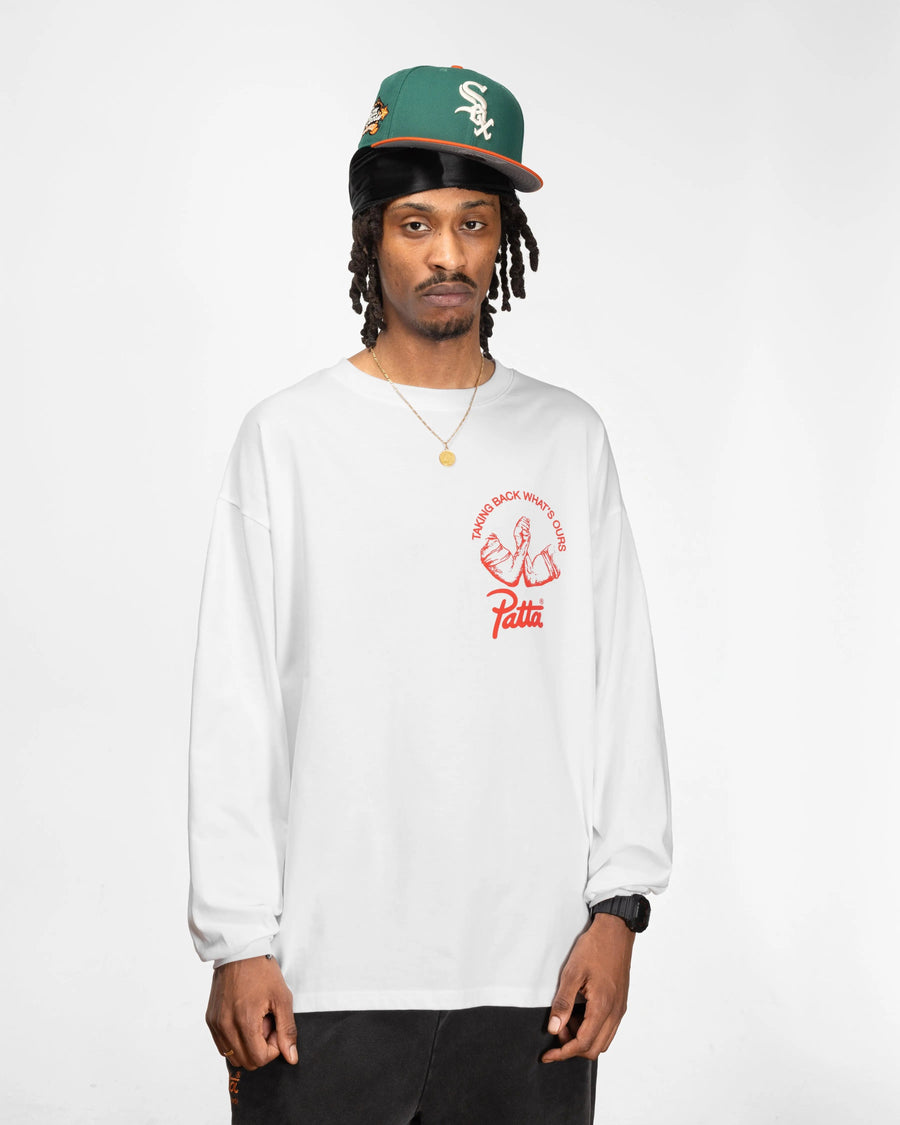 Patta x Joe Freshgoods Coalition Long Sleeve T-Shirt (White)