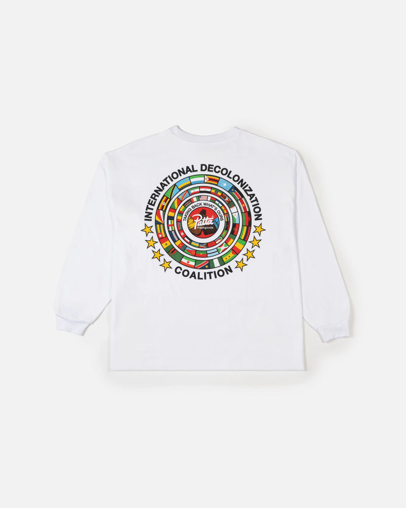 Patta x Joe Freshgoods Coalition Long Sleeve T-Shirt (White)