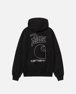 Patta x Carhartt Hooded Sweatshirt (Black)
